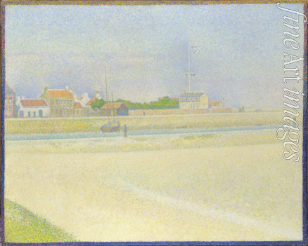 Seurat Georges Pierre - The Channel of Gravelines, Grand Fort-Philippe