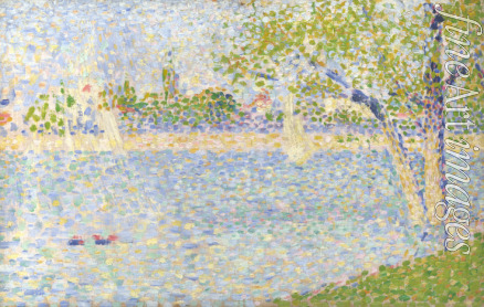 Seurat Georges Pierre - The Seine seen from La Grande Jatte