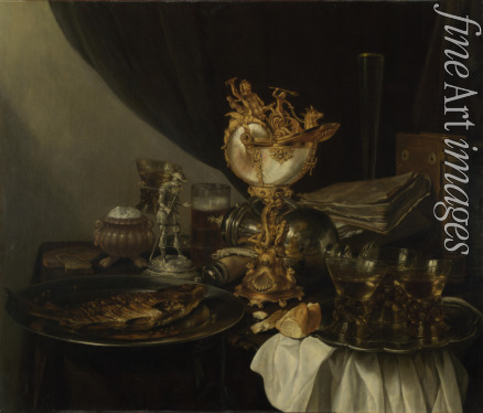 Heda Gerrit Willemsz. - Still Life with a Nautilus Cup