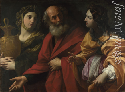 Reni Guido - Lot und seine Töchter verlassen Sodom
