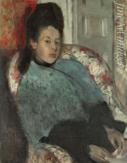 Degas Edgar - Portrait of Elena Carafa