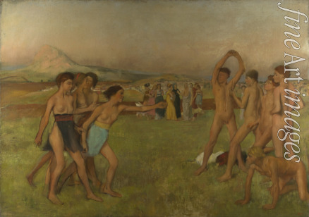 Degas Edgar - Young Spartans Exercising