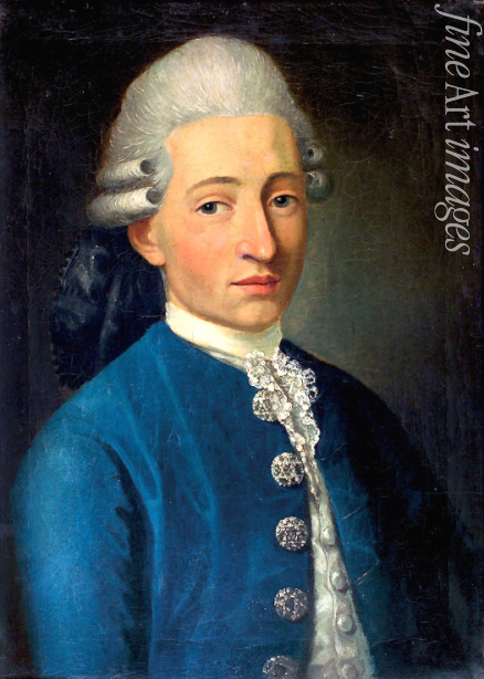 Delahaye J. B. - Bildnis eines jungen Mannes (Wolfgang Amadeus Mozart)
