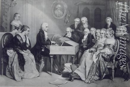 Anonymous - House Concert at the Mozart family in Vienna
