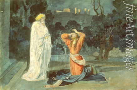 Iwanow Alexander Andrejewitsch - Christus im Garten Gethsemane