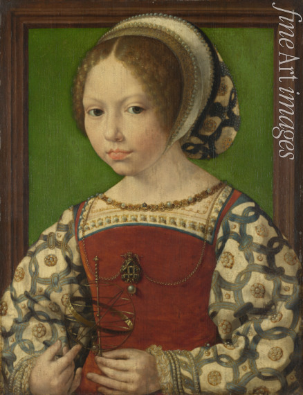 Gossaert Jan - Portrait of Princess Dorothea of Denmark (1520-1580)