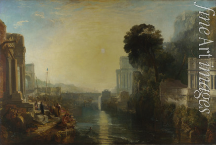 Turner Joseph Mallord William - Dido gründet Karthago (Der Aufstieg Karthagos)