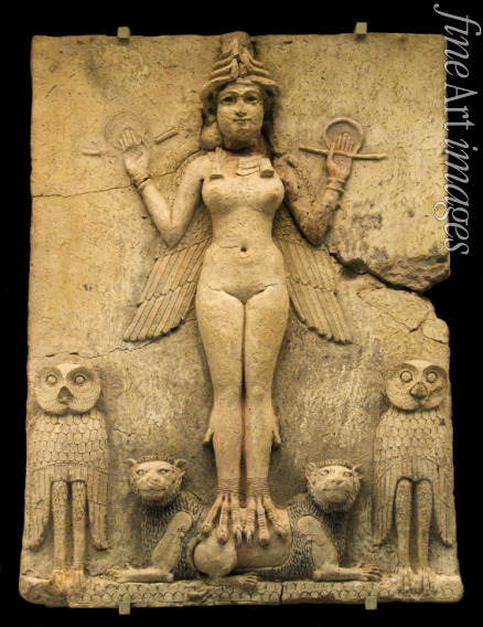 Assyrische Kunst - Ischtar, Königin der Nacht
