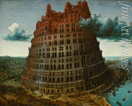 Bruegel (Brueghel) Pieter der Ältere - Der Turmbau zu Babel