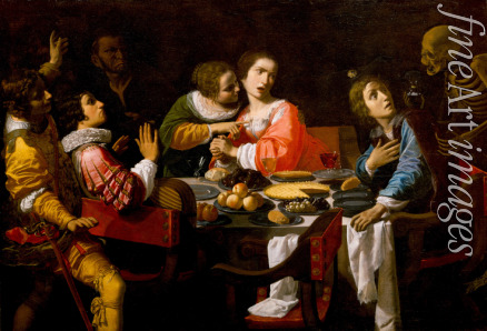 Martinelli Giovanni - Death Comes to the Banquet Table (Memento Mori)