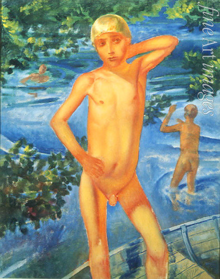 Petrov-Vodkin Kuzma Sergeyevich - Bathing Boys