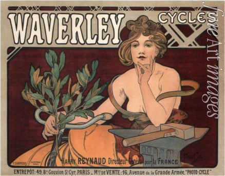 Mucha Alfons Marie - Fahrräder Waverley