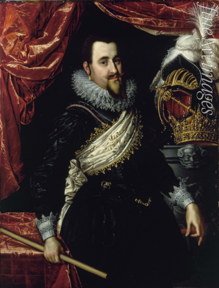 Isaacsz Pieter - Porträt von König Christian IV. von Dänemark und Norwegen (1577-1648)