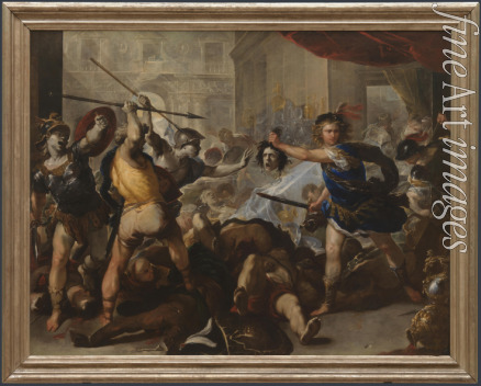 Giordano Luca - Perseus turning Phineas and his Followers to Stone