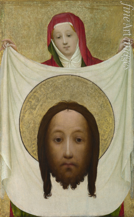 Meister der Heiligen Veronika - Heilige Veronika mit dem Schweißtuch Christi