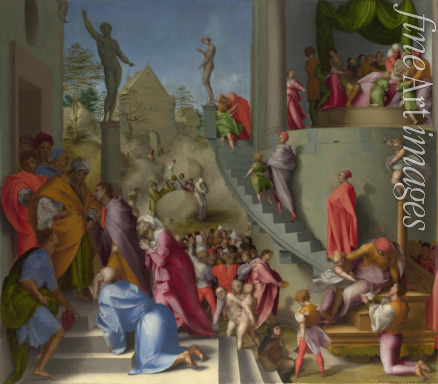 Pontormo - Joseph with Jacob in Egypt (from Scenes from the Story of Joseph)