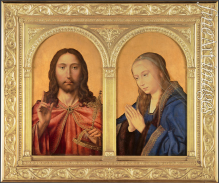 Massys Quentin - Diptych: Christ and the Virgin