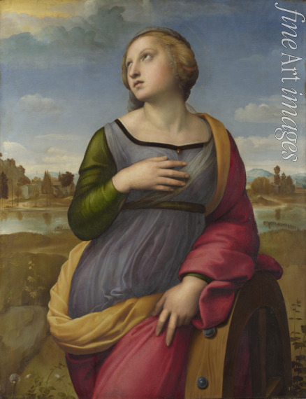 Raphael (Raffaello Sanzio da Urbino) - Saint Catherine of Alexandria