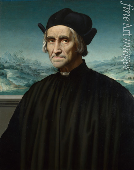 Ghirlandaio Ridolfo - Porträt von Girolamo Benivieni (1453-1542)