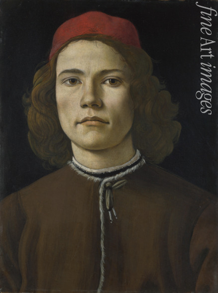 Botticelli Sandro - Bildnis eines jungen Mannes