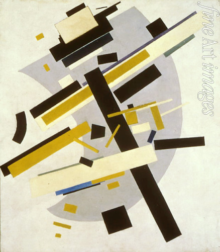 Malevich Kasimir Severinovich - Suprematism (Supremus No 58: Yellow and Black)