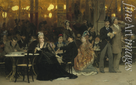 Repin Ilya Yefimovich - Parisian Café