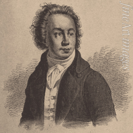 Unbekannter Künstler - Porträt des Dichters Iwan S. Barkow (1732-1768)