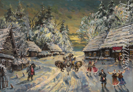 Korowin Konstantin Alexejewitsch - Russischer Winter