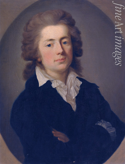 Unbekannter Künstler - Porträt von Jan Nepomucen Graf Potocki (1761-1815)