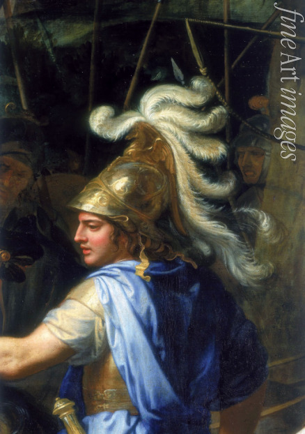 Le Brun Charles - Alexander der Große (Alexander und Poros, Detail)