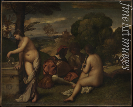 Giorgione - Ländliches Konzert