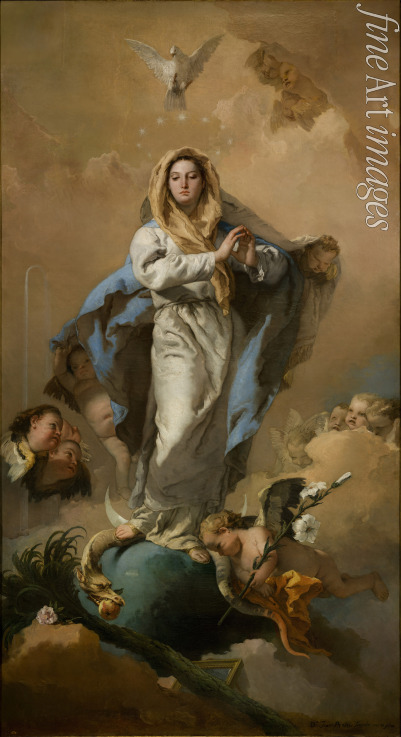 Tiepolo Giambattista - The Immaculate Conception of the Virgin