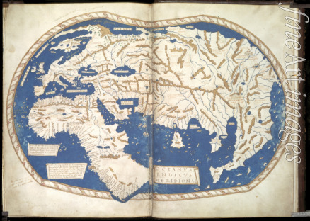 Martellus Germanus Henricus - Map of the world