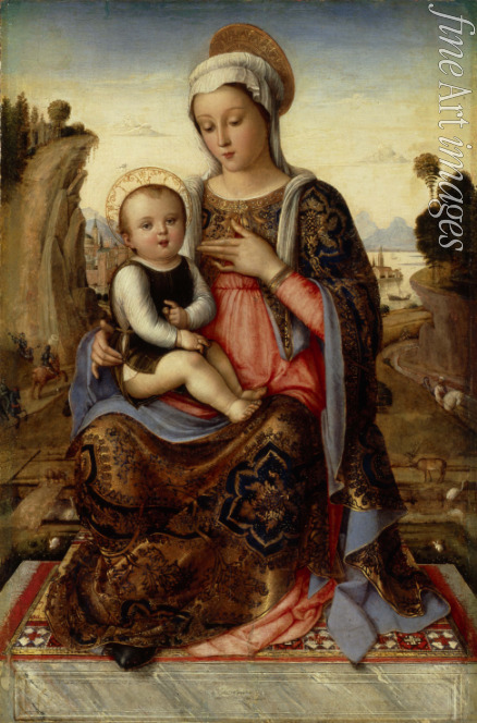 Venetian master - Virgin and child