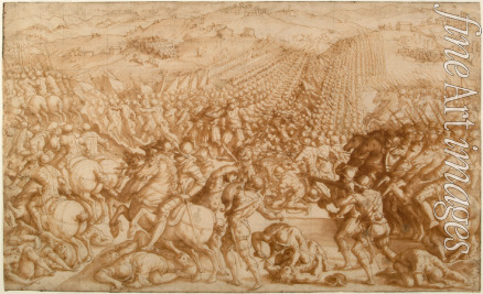 Vasari Giorgio - Die Schlacht von Marciano