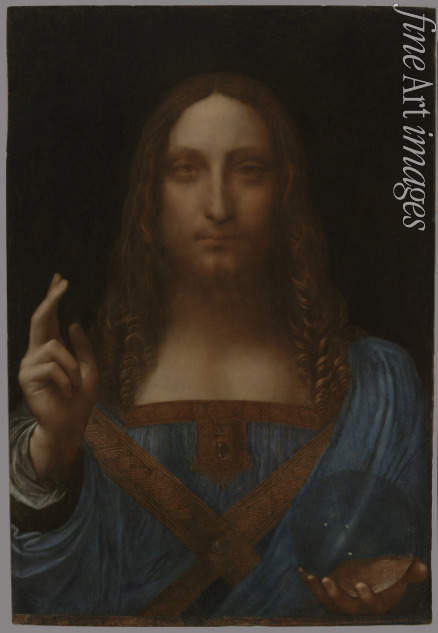 Leonardo da Vinci - Christ der Erlöser (Salvator Mundi)