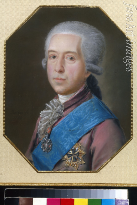 Bardou Johann - Portrait of Count Mikhail Mikhaylovich Golitsyn (1731-1806)