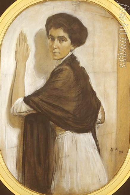 Serov Valentin Alexandrovich - Portrait of Countess Sofia Olsuphyeva