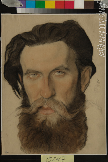 Andreev Nikolai Andreevich - Portrait of Otto Y. Schmidt (1891-1956)
