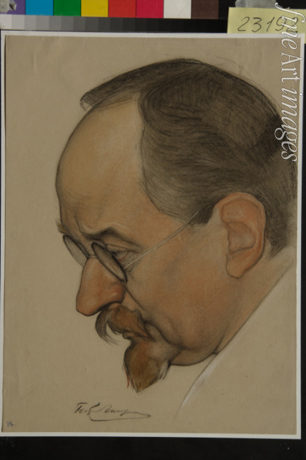 Andreew Nikolai Andreewitsch - Porträt von Georgi Wassiljewitsch Tschitscherin (1872-1936)