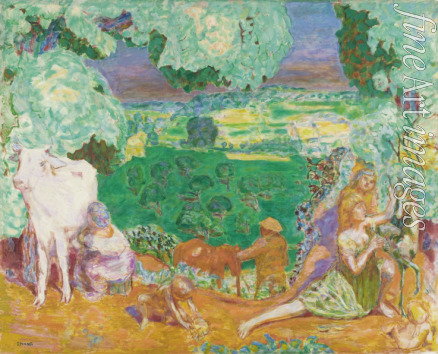 Bonnard Pierre - La Symphonie pastorale (Landscape)