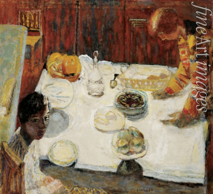Bonnard Pierre - Das weisse Tischtuch (Das Esszimmer)
