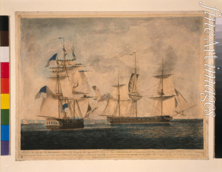 Dodd Robert - HMS Shannon captures USS Chesapeake, 1 June 1813