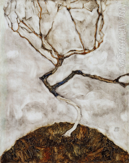 Schiele Egon - Kleiner Baum im Spätherbst