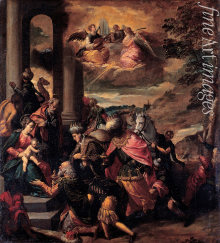 Scarsellino (Scarsella) Ippolito - The Adoration of the Magi