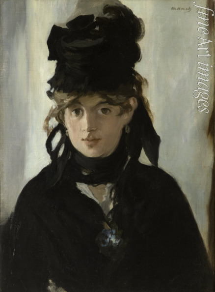 Manet Édouard - Berthe Morisot mit Veilchen