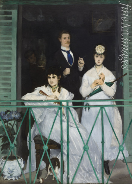 Manet Édouard - The Balcony