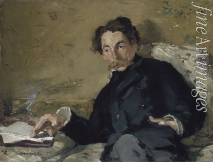 Manet Édouard - Portrait of Stéphane Mallarmé (1842-1898)