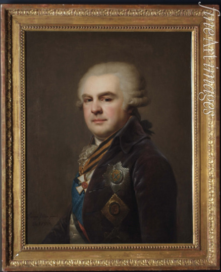 Lampi Johann-Baptist the Younger - Portrait of Count Alexander Nikolayevich Samoylov (1744-1814)