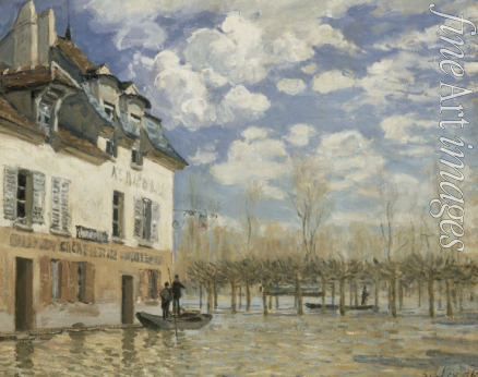 Sisley Alfred - Boat in the Flood at Port Marly